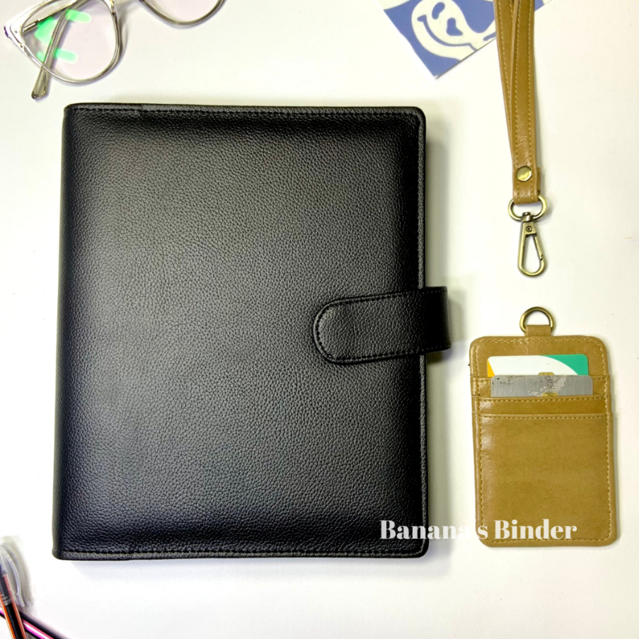 

BINDER + ID CARD LANYARD custome nama free kertas pulpen sticker