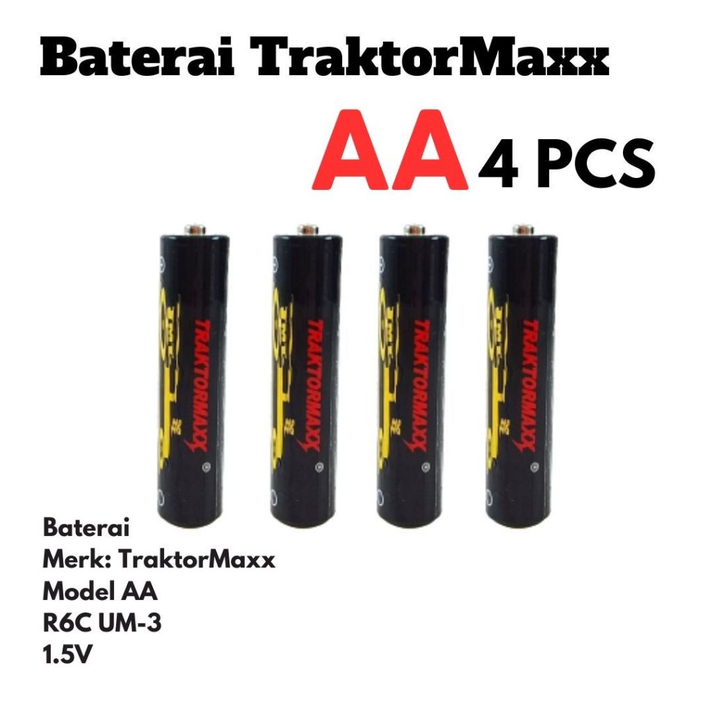 TH Baterai Traktor Maxx AA 4 Pcs