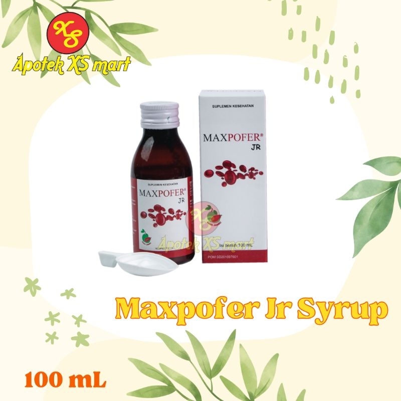 MAXPOFER SYR / DROP - MEMENUHI ZAT BESI UNTUK PERTUMBUHAN ANAK