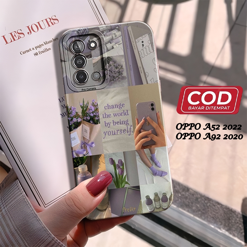 Case Hp OPPO A52 / A92  Softcase OPPO A52 / A92 Terbaru Casing OPPO A52 / A92  Kesing OPPO A52 / A92