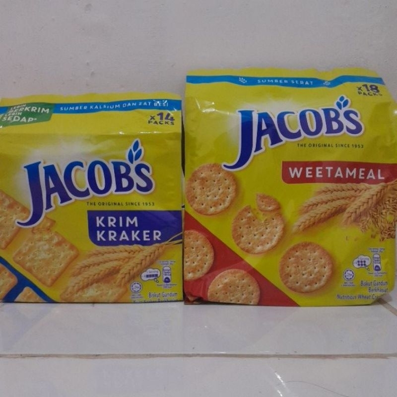 

JACOBS ORIGINAL CREAM CRACKERS / WEETAMEAL