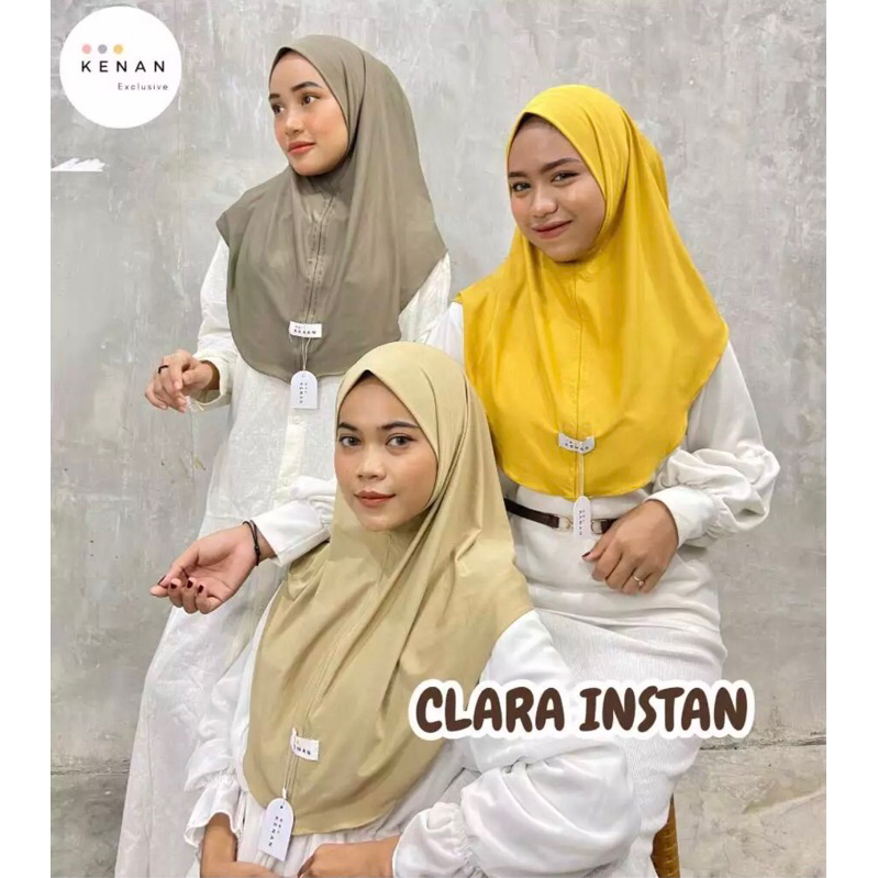 KENAN - HIJAB INSTAN NON PET CLARA SIZE M