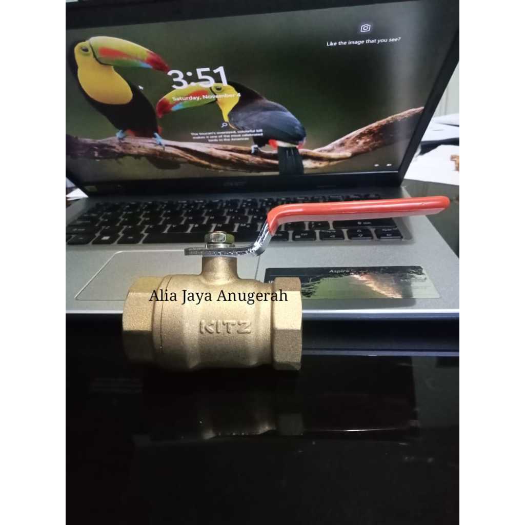 Ball Valve Kitz 1 Inch / Ball Valve Kuningan Kitz 1" / Valve Kitz 1"