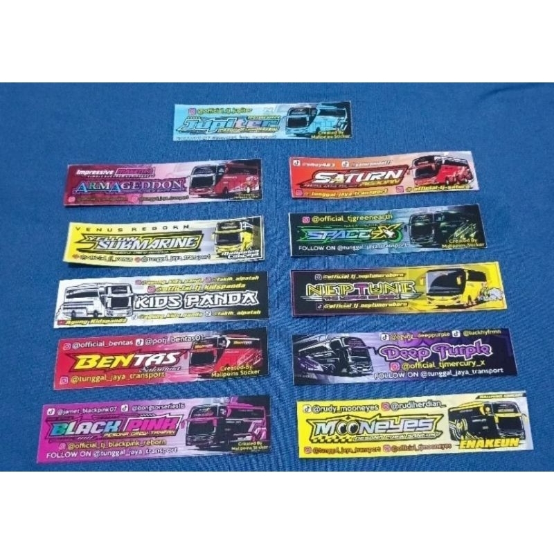 stiker tunggal jaya .