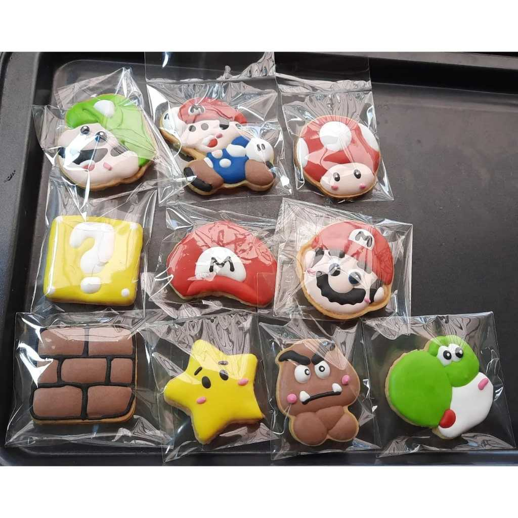 

(READY STOCK) COOKIES KARAKTER READY STOK 1 PAKET ISI 10 PCS