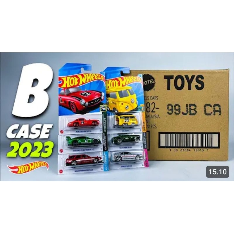 Hot Wheels 1 Dus Reguler LOT 2023 Segel SNI - Asli Bukan Sortiran