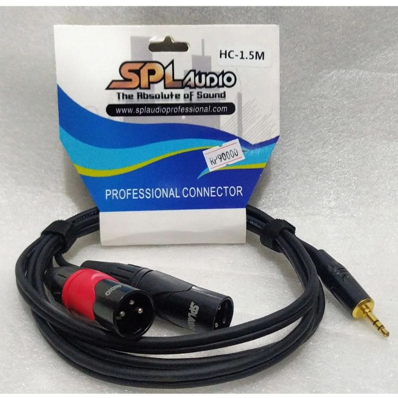 Kabel Hp SPL Audio Jack 3.5mm to Canon xlr