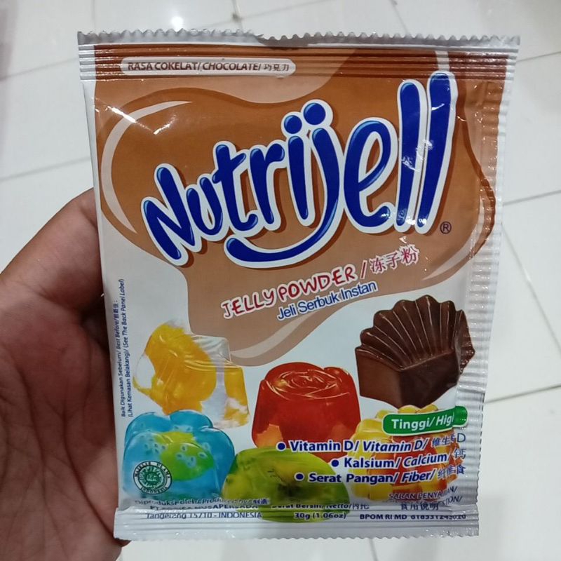 

Mahbubah - Nutrijell 30 g Jeli Serbuk Instan Rasa Cokelat