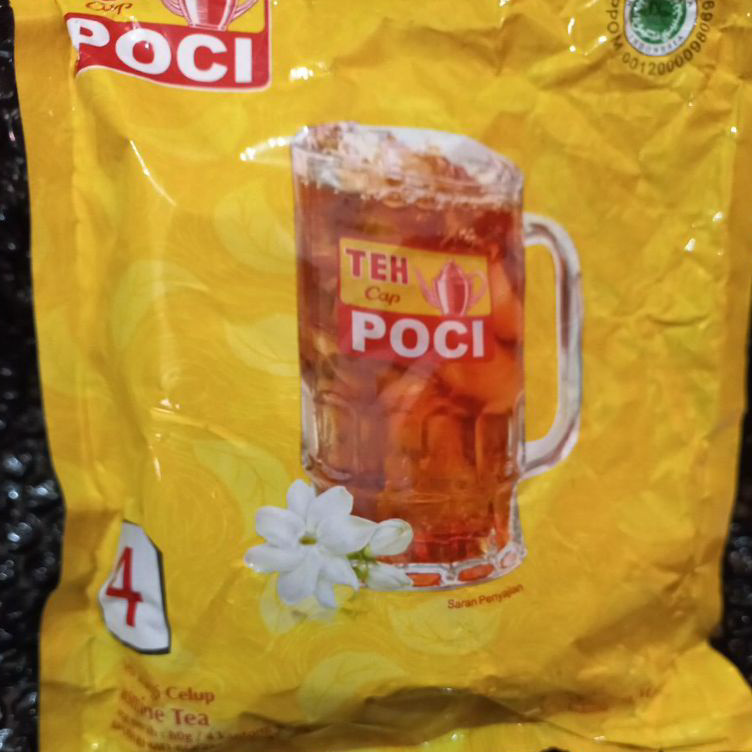 

Terkini Jasmine CELUP (KUNING)Poci,1 bungkus isi 4 kntg celup