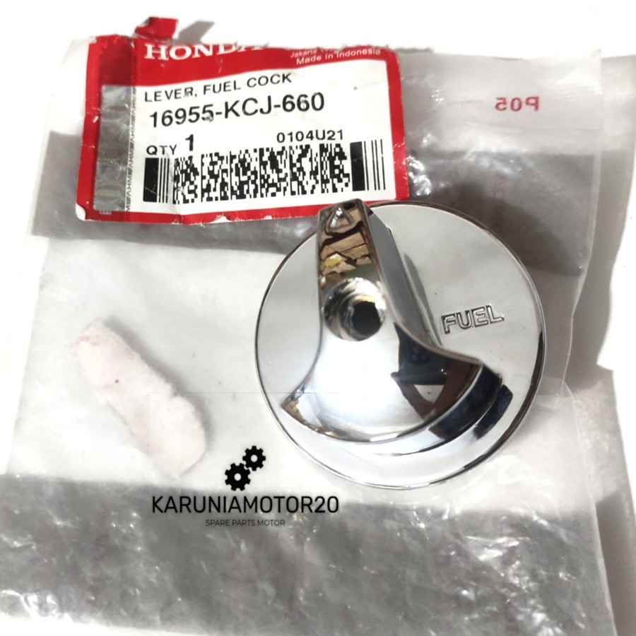 Puteran Kran Keran Bensin Tiger Revo Original AHM 16955-KCJ-660