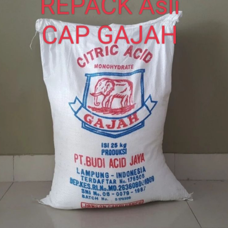 

Best Produk Citric Acid Sitrun Asli Cap Gajah REPACK 500 Gram/ Asam Sitrun Dijual Murah