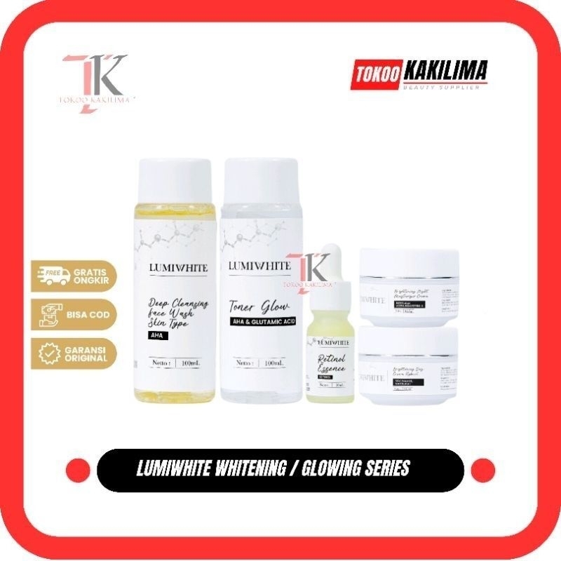 Paket Lengkap Skincare Lumiwhite / LUMIWHITE Package Series - Paket  Brightening  Lengkap