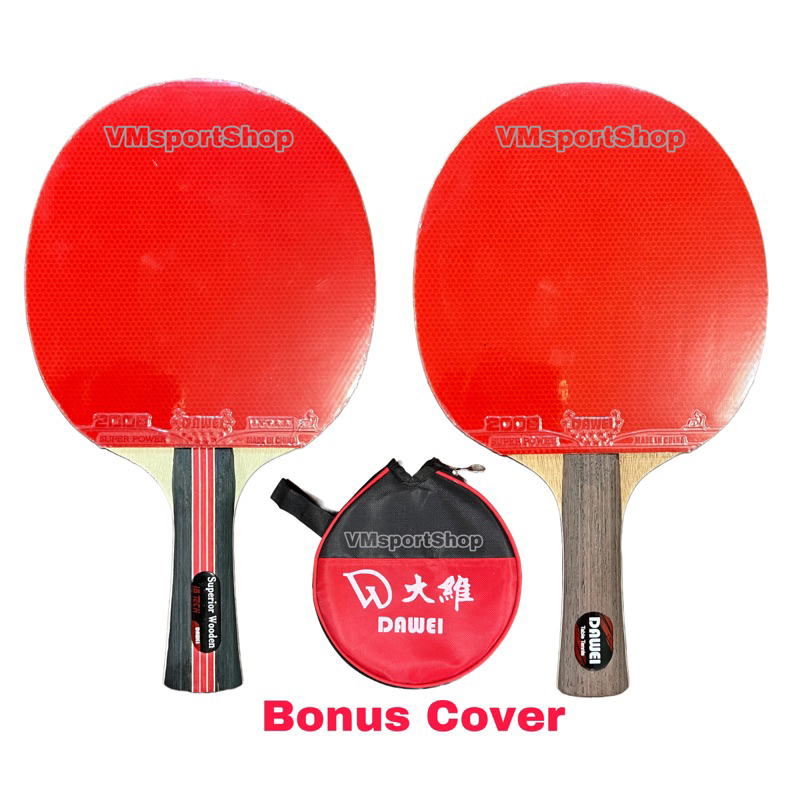 Dawei Premade Bet Pingpong - Bat Tenis Meja