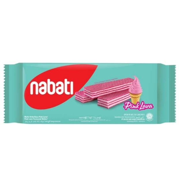 

nabati Wafer Pink Lava 122 gr