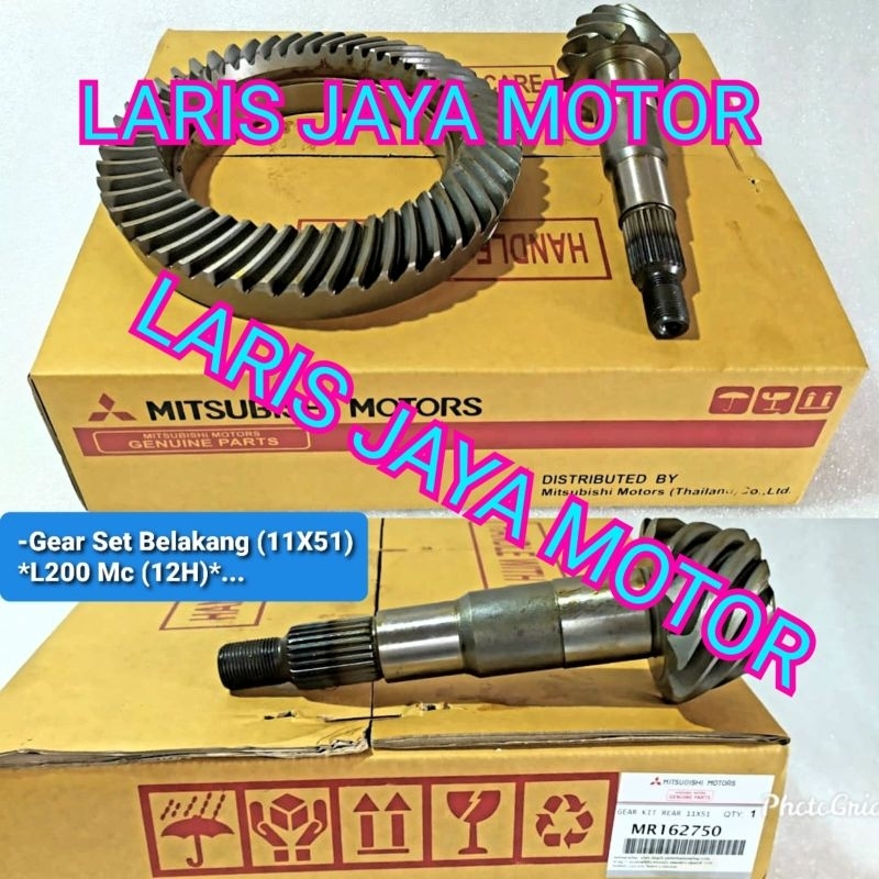 GEAR SET L200 MEGA CABIN GIGI GARDAN BELAKANG L200 MEGA CABIN MC 11X51