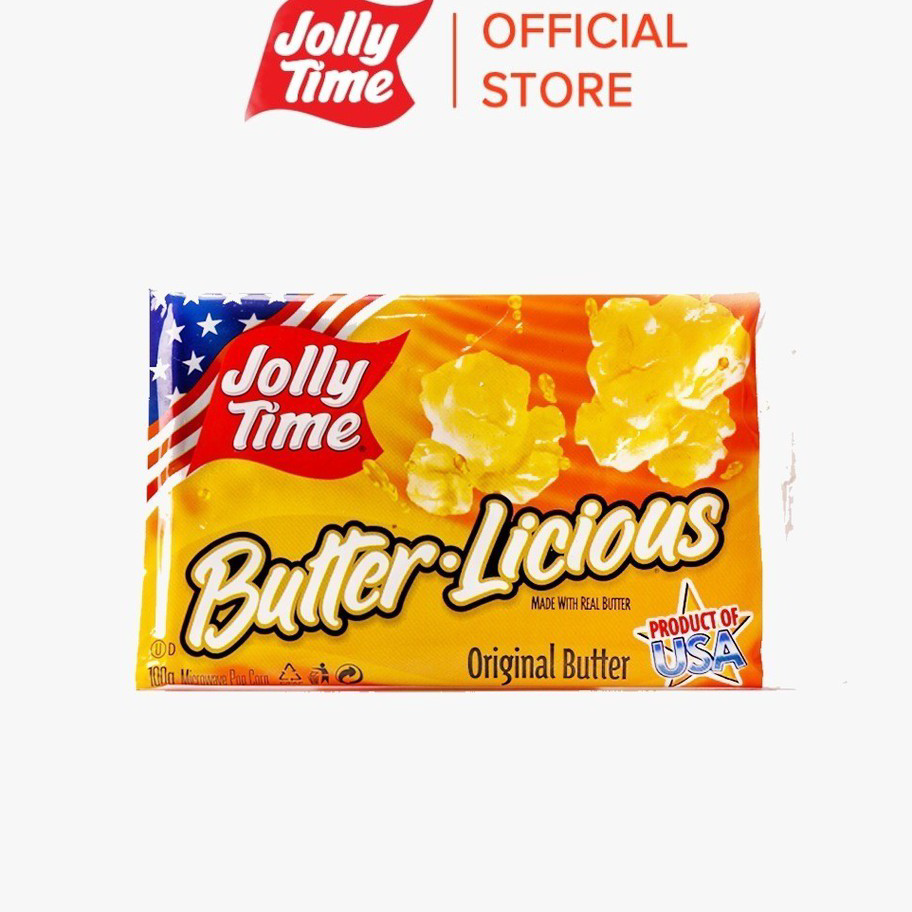 

Kirim Langsung Jolly Time Microwave Popcorn - Butterlicious Product Of USA