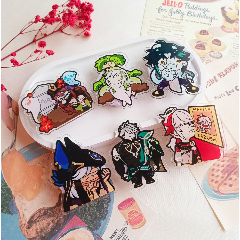 [TYDIR] Popsocket Griptok Genshin Impact Meme Hutao Xiao Alhaitham Cyno Kazuha Nahida