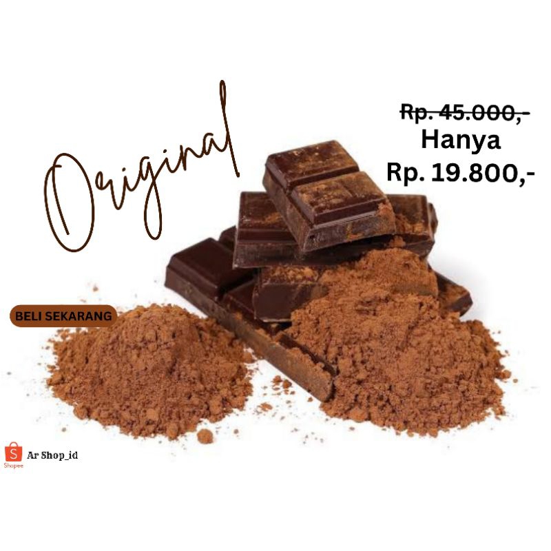 

Chocolate Asli Tanpa bahan pengawet cocok untuk campuran makanan