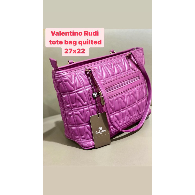 tas tote bag quilted fushia/pink/handbag