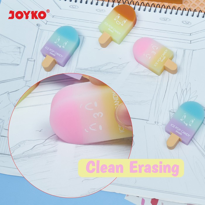 

Penghapus Eraser Joyko ERT-130 Pop Ice Candy