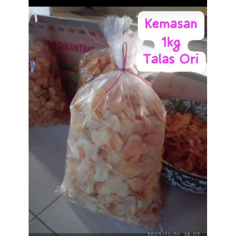 

KERIPIK TALAS ORIGINAL kemasan 1kg