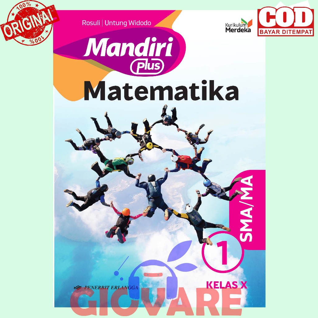 MANDIRI PLUS MATEMATIKA KELAS 10 ERLANGGA KURIKULUM MERDEKA | MANDIRI MERDEKA MATEMATIKA SMA/MA KLS.