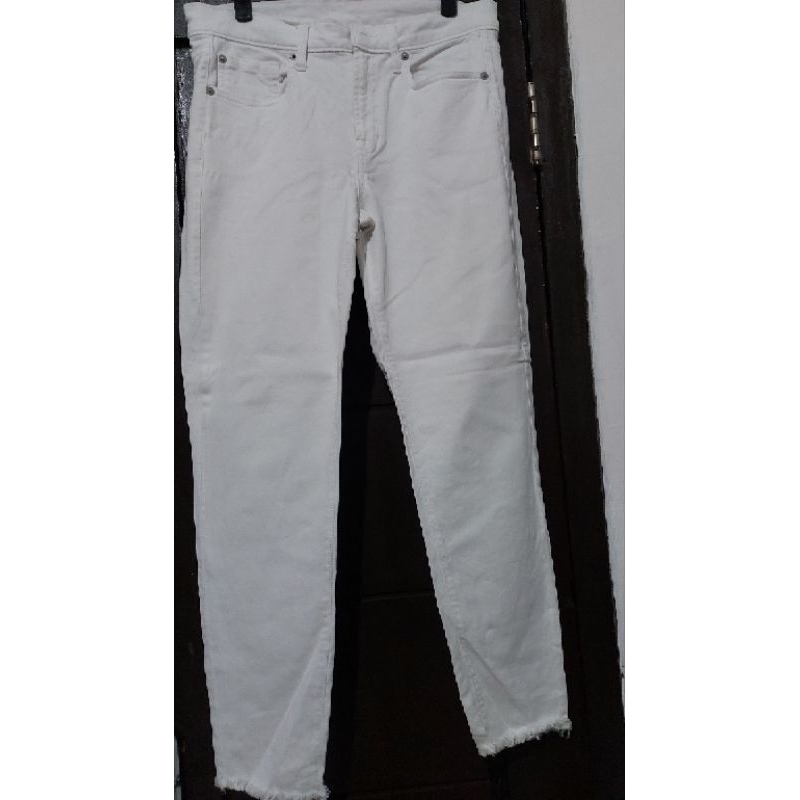 celana jeans putih GAP