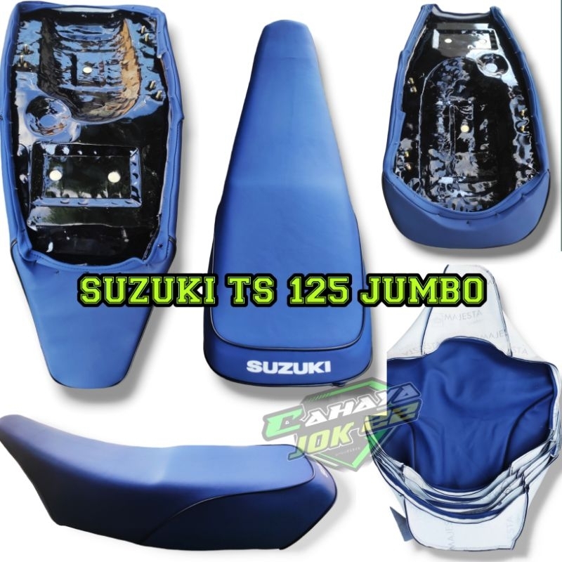 Kulit Sarung Cover Jok Motor SZUKI TS 125 JUMBO BAHAN TEBAL MODEL ORIGINAL