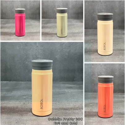 Termos BOTOL by DUBBLIN Pretty 240 / Botol Minuman DUBBLIN Pretty 240 ml