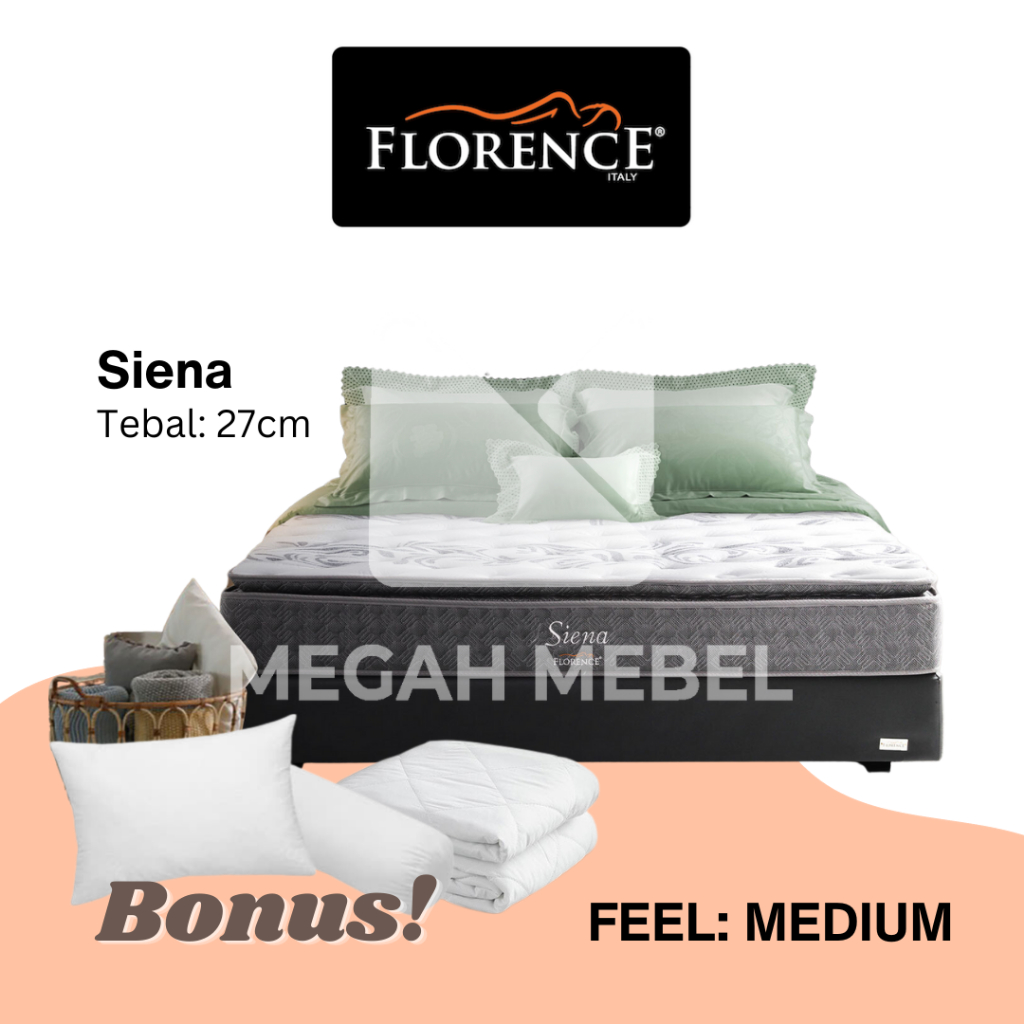 Florence Spring Bed Tipe Siena