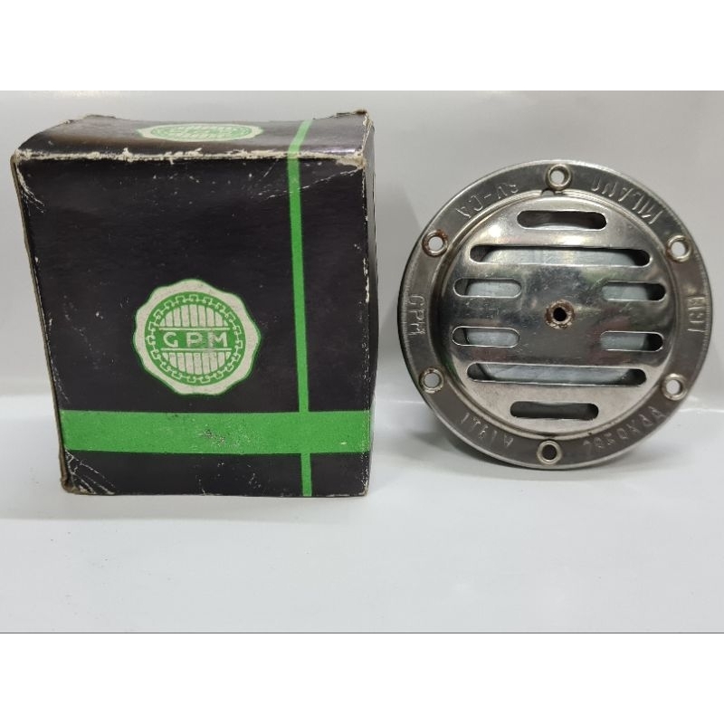 Klakson VESPA 6V GPM MILANO NOS ORI