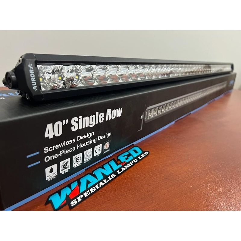 LED LIGHT BAR AURORA S5 SERIES SINGLE ROW LIGHT BAR 40 INCH 150 W 12-24 V