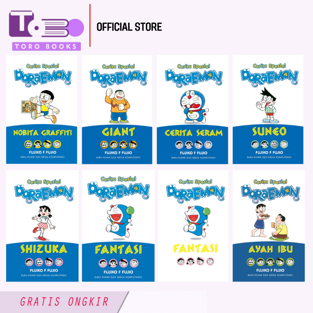 KOMIK SERI : Cerita Spesial Doraemon  2024 - Fujiko F. Fujio