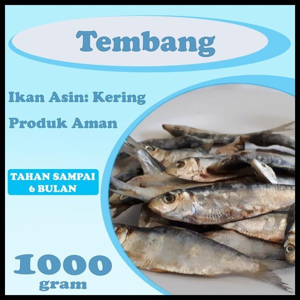 

Ikan Asin Tembang Sisik Super 1 Kg