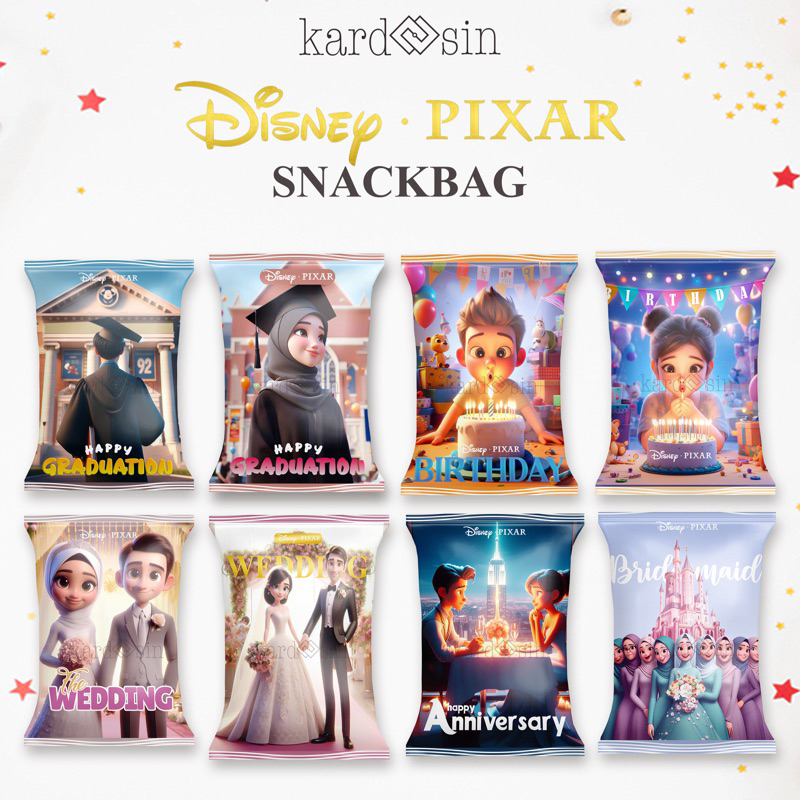 [HANYA KEMASAN] BIRTHDAY SNACK BAG POUCH ULANG TAHUN TAUN ANAK HADIAH GOODIE BAG MISTERY BAG HAMPERS PARSEL AMPLOP ANGPAO PACKAGING KEMASAN CHIKI MAKANAN COKLAT CHOCOLATE PERMEN CANDY BUNGKUS BINGKISAN KERTAS KOTAK GIFT IDEAS BOX PINTEREST AESTHETIC