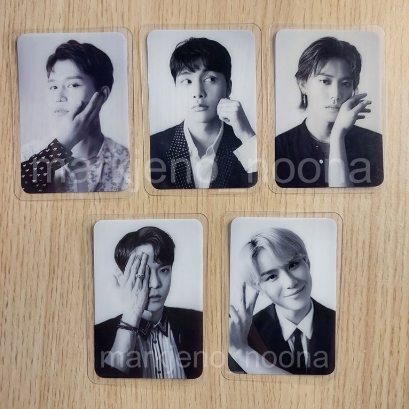 PHOTOCARD (Clear) DICON MAGZ NCT 127 OFFICIAL TAEIL JOHNNY YUTA DOYOUNG JUNGWOO
