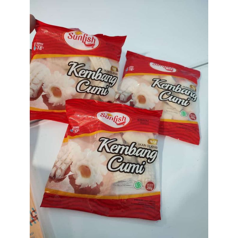 

FROZEN FOOD MALANG JUAL KEMBANG CUMI SUNFISH 200 GRAM READY MALANG MURAH GRATIS ONGKIR