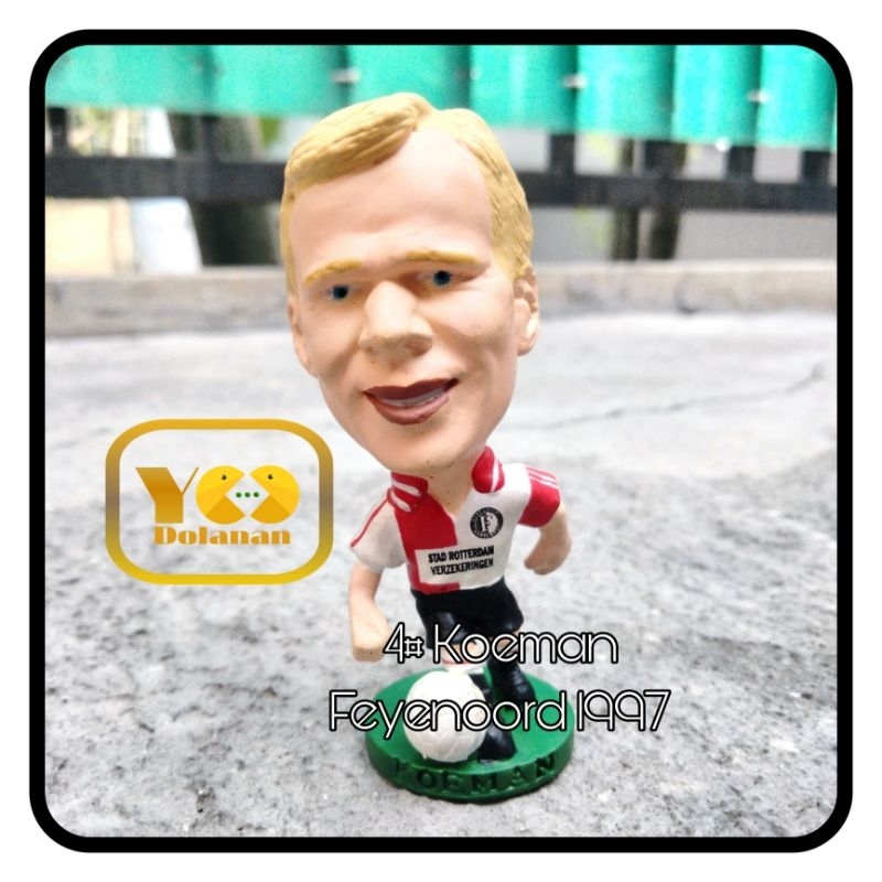 4# KOEMAN - FEYENOORD ROTTERDAM 1997 CORINTHIAN PROSTARS FIGURE PEMAIN BOLA