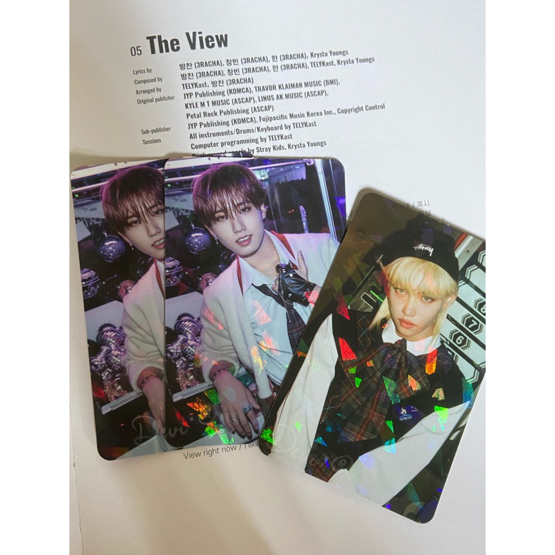 PHOTOCARD/ PC STRAY KIDS/SKZ HAN JISUNG FELIX CHRISTMAS EVEL