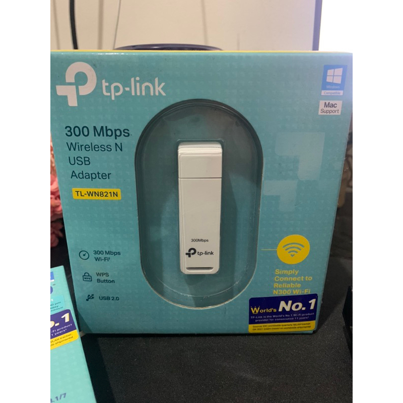 TP-Link TL-WN811N 300Mbps Wireless N USB 2.0 Adapter WPS Button For PC Laptop & Dekstop Dongle