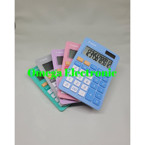 

Dijual Murah Canon AS-120V Calculator Desktop Kalkulator Meja Kantor Stylish Warna Warni Colorful AS 120V