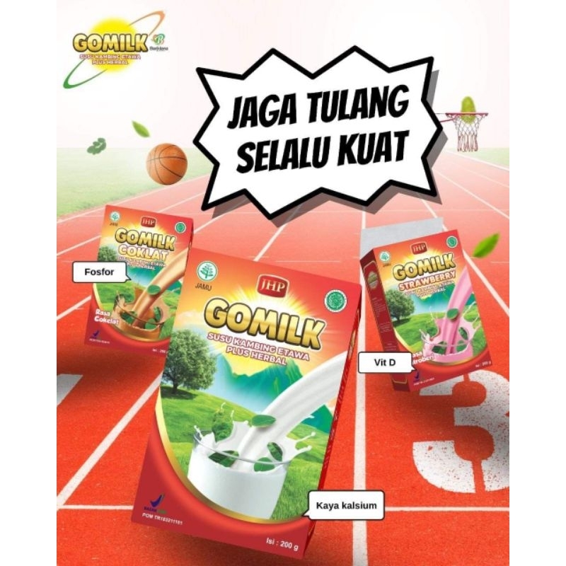

GOMILK SUSU KAMBING ETAWA PLUS HERBAL ORIGINAL PENAMBAH NAFSU MAKAN