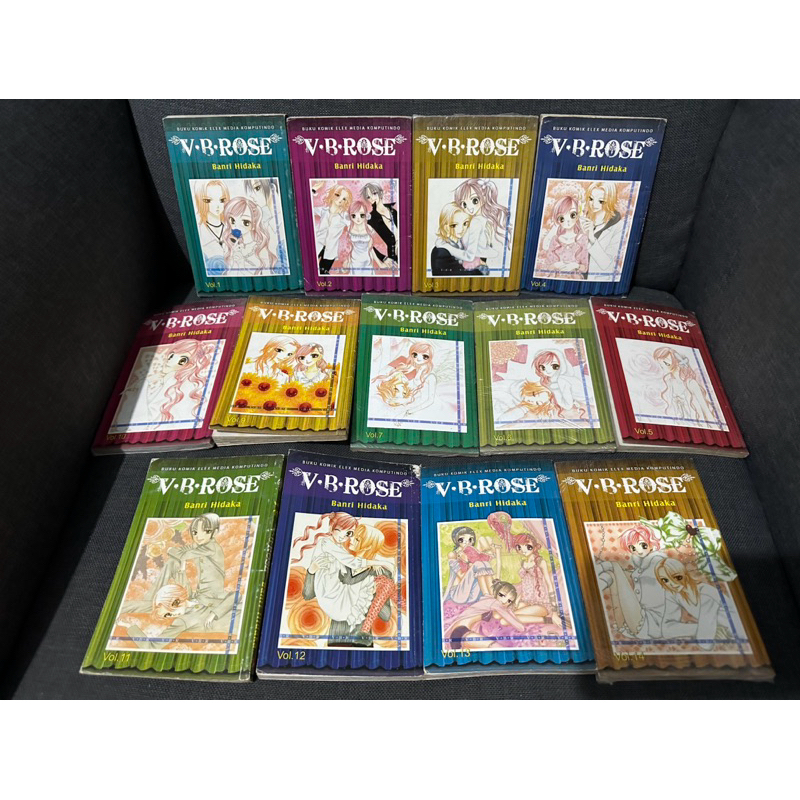 Komik VB Rose 1-14 Tamat (Banri Hidaka) (13 Buku)