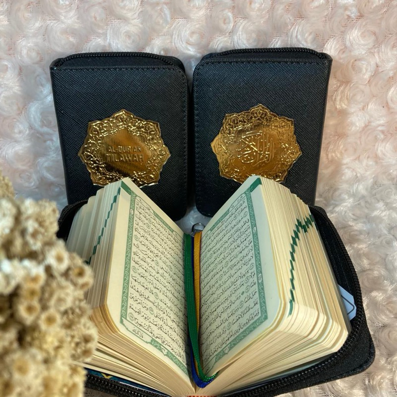 Alquran Saku Tilawah Mushaf Hafalan Resleting - Ukuran A7