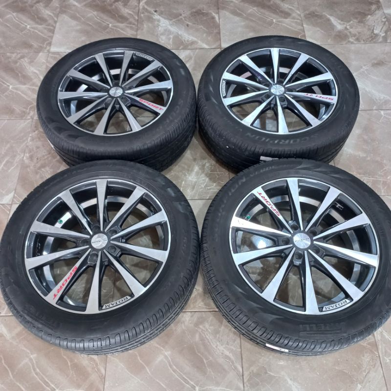 VELG RACING SECOND | ROJAM RING 20 + BAN BUAT MOBIL CRV CAPTIVA CX-5 SANTAFE