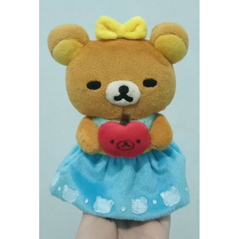 boneka rilakkuma kostum snow white