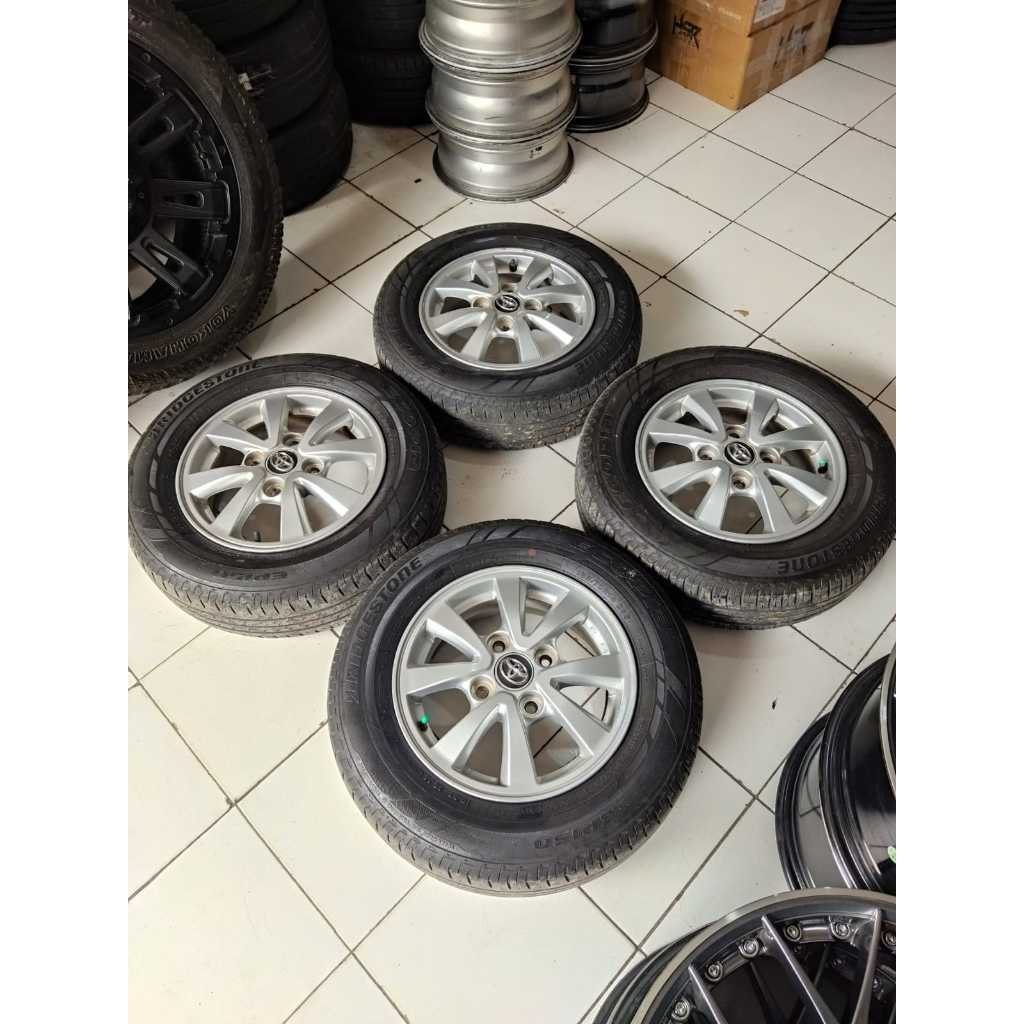 velg mobil second ORI AVANZA ring 14 baut 4x114,3 bisa buat xenia kijang cary