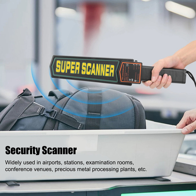 Detektor Logam Security Scanner Metal Detektor Logam Body Checker Aneng