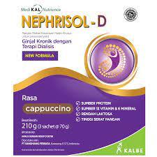 

SUSU NEPHRISOL-D VANILA 210GR