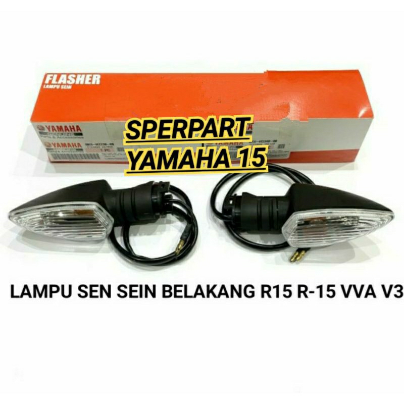 LAMPU SEIN BELAKANG KANAN KIRI R15 V3 R15 V4 YAMAHA ORIGINAL YGP